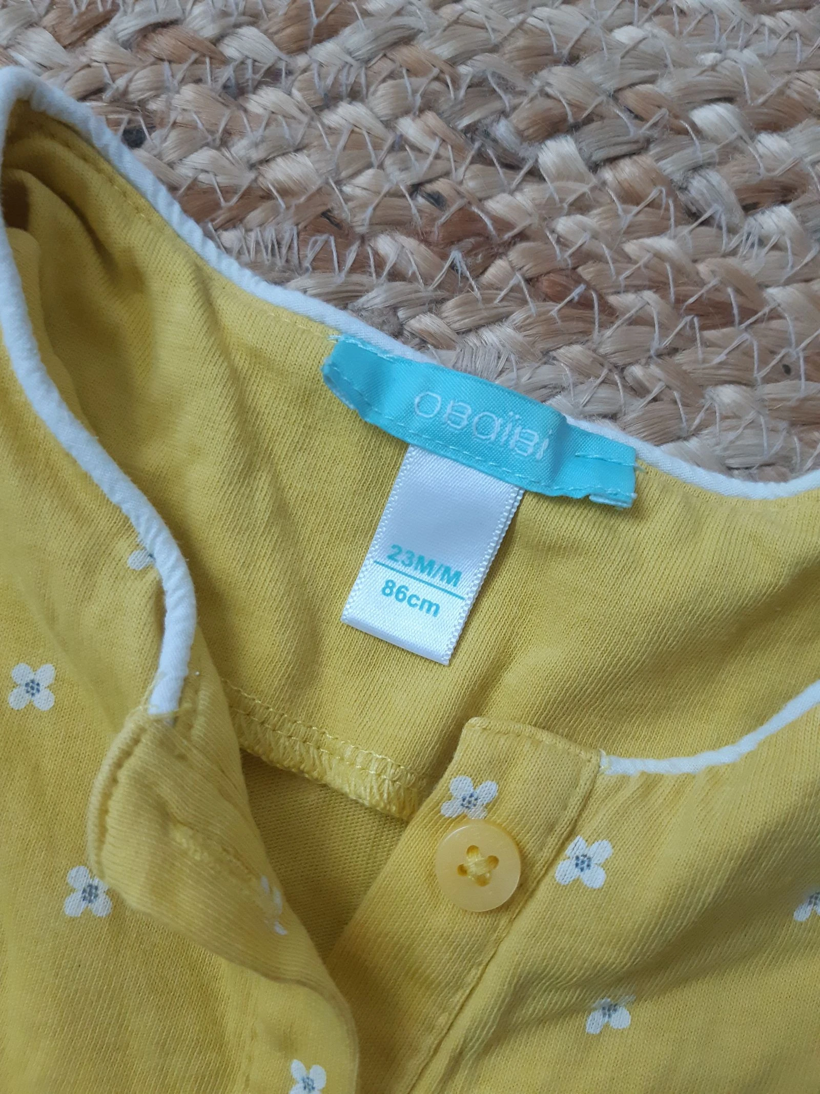 Geel shorts pakje Obaïbi 86 cm – photo 5